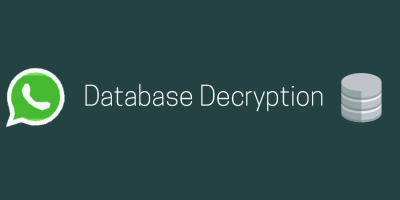 SalvationDATA Mobile Forensics Decrypt Encrypted WhatsApp Database