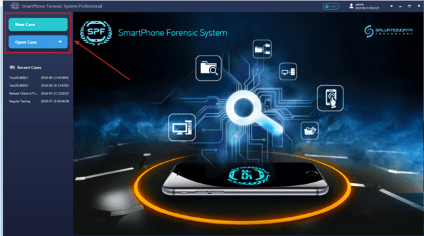 SalvationDATA Mobile Forensics WhatsApp Extraction