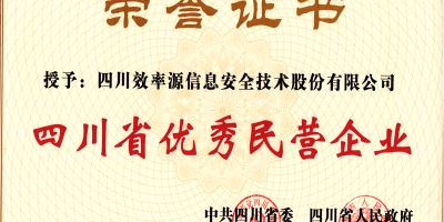 Future can be expected SalvationDATA won the Outstanding Private Enterprises in Sichuan Province